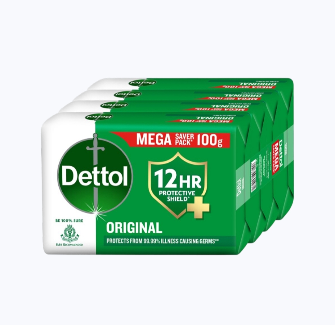 IMG_20251231_055754 Dettol original bath soap 100 grm 4 pcs pv-0.5 - Image 1